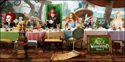 Dans "Alice au pays des merveilles", Johnny Depp joue le Chapelier fou.