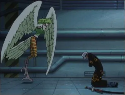 Comment Trafalgar Law s'est-il retrouvé à terre dans le couloir du bâtiment de Punk Hazard ?