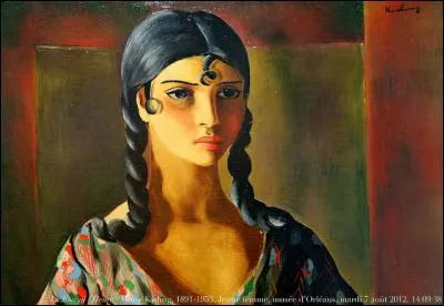 Qui a représenté cette fille aux nattes ?