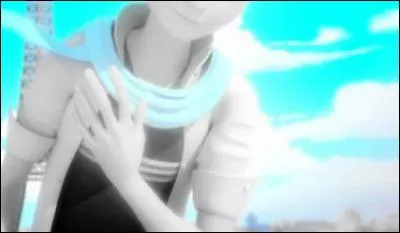 Qui lui a donné l'écharpe ?