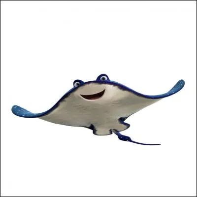 Combien y a-t-il de bébés poissons sur le dos de Monsieur Raie quand ils vont à l'école au début du film ?