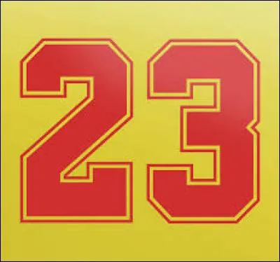 Quel joueur de l'équipe suisse porte le numéro 23 ?