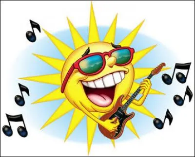 Complétez les paroles de cette chanson -> Y a du soleil et des... (darla dirladada)