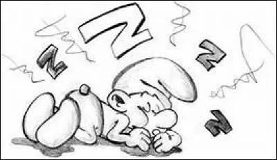 6 - Dormir. Ok, dormir au volant est interdit, mais quand on avance d'un cm toutes les 6 heures, disons que ça ne compte pas vraiment... Lequel de ces mots correspond au dodo ?