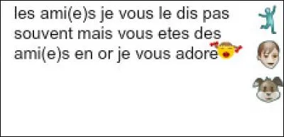 Un "Que fais-tu ?" sert à :