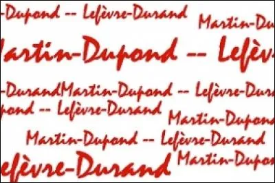 La loi rend le nom de famille obligatoire depuis 1539.