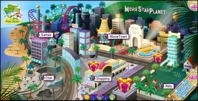 Quand on se connecte, on a.....catégories? (1 catégorie correspond à où ont peut aller, genre : "Tchat")