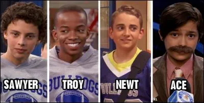 Lequel des garçons était un trouillard lors du fameux ouragan ? (Bella et les Bulldogs)