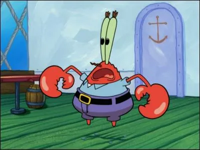 À quoi Capitaine Krabs est-il accro ? (Bob l'éponge)