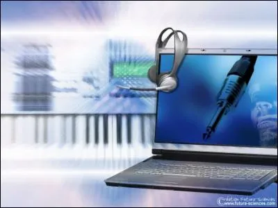 Je vais sur Quizz.biz à l'aide de mon (ordinateur).