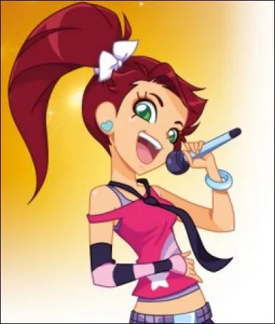 Comment s'appelle la princesse à la couleur orange ?