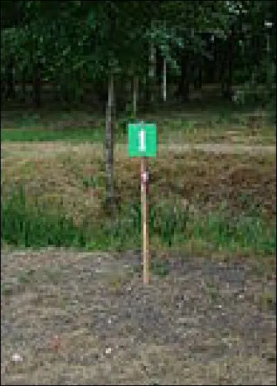 Que signifie ce paneau ↓ sur un cross ?