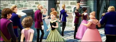 Sur cette image quel personnage apparaît dans le film "La Reine des neiges" ?
