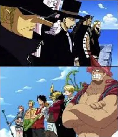 Choisis la bonne ligne des combats à Enies Lobby;