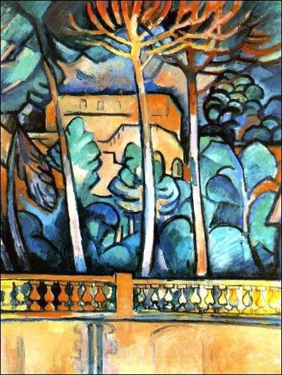 A qui doit-on "La terrasse de l'hôtel Mistral" ?