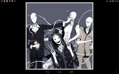 Slenderman a quatre frères nommés Ider-Man, Rolloman, Offenderman et Splendorman.