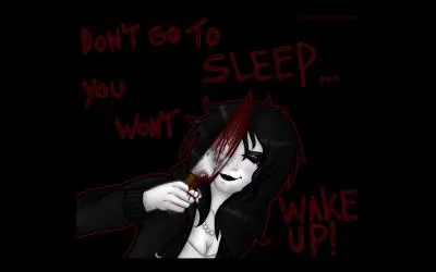 Jane the Killer veut se marier avec Jeff the Killer.