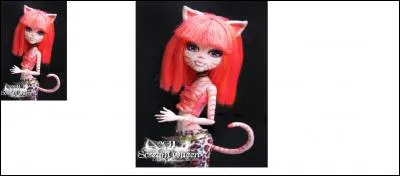 Cette chatte vient-elle de Monster High ?