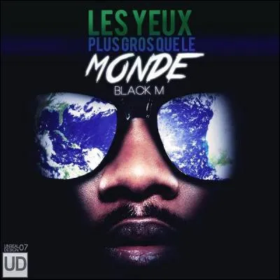 De quel chanteur Black M s'est-il inspiré pour la pochette de son album ?