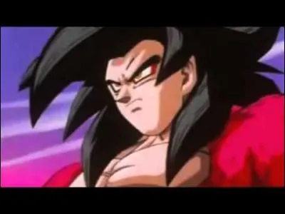 Face à quel adversaire San Goku se transforme-t-il pour la 1re fois en Super Saiyan 4 ?