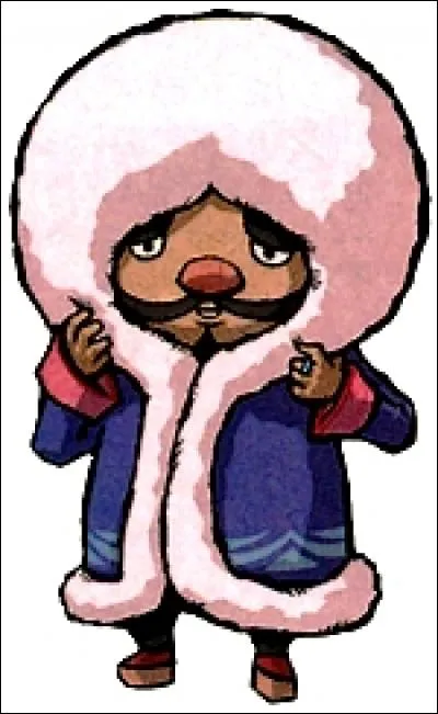 Comment s'appelle le vendeur avec son manteau sur Mercantile ?