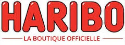 De quelle couleur est le papillon de l'ours Haribo ?