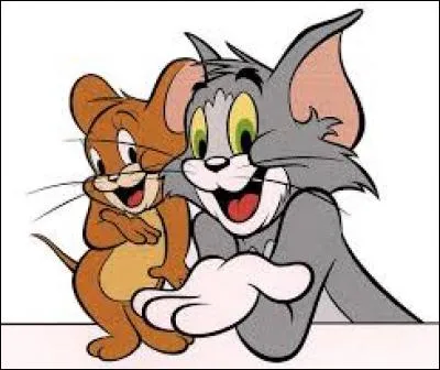 Des souris célèbres - Tom est le nom de la souris, dans "Tom et Jerry".