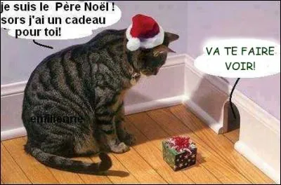 Quel animal lui répond "Va te faire voir" ?