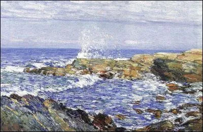 Par qui a été peinte " l'île de Shoals" ?