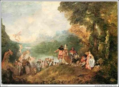 Qui a peint "Pélerinage à l'île de Cythère" ?