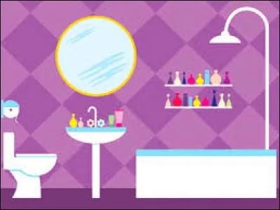 Dans quelle pièce se lave-t-on les dents ?