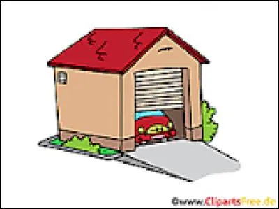 Dans quelle pièce de la maison range-t-on la voiture ?