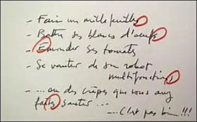 Combien de fautes y a-t-il dans cette phrase ?
"J'ai décidé de manger des fruits pour me maintenir en bonne santé".