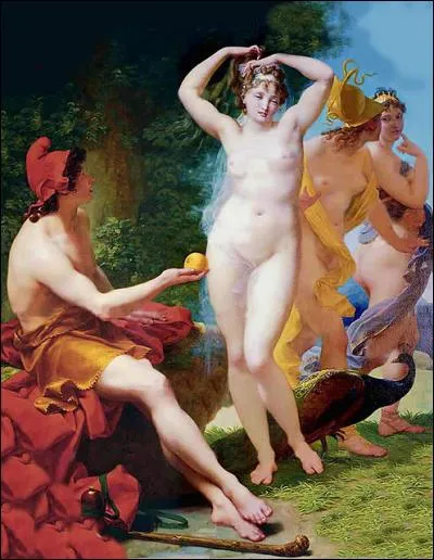 Qui remet la pomme de la discorde à la déesse Aphrodite ?