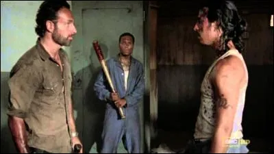 Tomas provoque Rick en tentant à trois tentatives de lui désobéir et de le tuer. Que lui dit Rick à ce moment précis ?