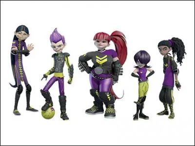 Quelles sont les caractéristiques des personnages de cette équipe ?