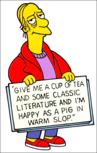 Comment s'appelle ce personnage, ami d'Homer ?