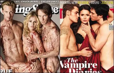 Dans quelle série les garçons sont deux vampires ?