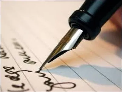 Combien de fois vous a-t-on dit que vous aviez une belle écriture ?