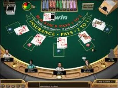 Au jeu Blackjack, quel nombre le joueur ou la banque ne doit-il pas d&eacute;passer pour gagner la partie ?