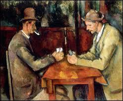 Intitulé "Les Joueurs de cartes", ce tableau a été peint par ...