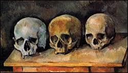 Ce tableau se nomme "Nature morte aux trois crânes". Qui de ces deux artistes l'a peint ?