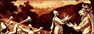 Dans le Talmud c'était un dieu de l'Ancien Testament à qui on sacrifiait les enfants. Qui est-il ?