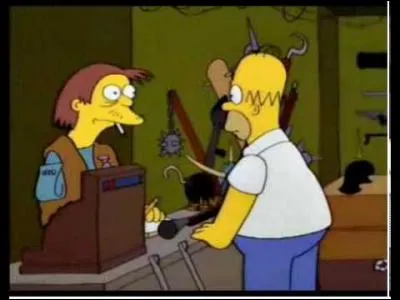 Lequel de ces personnages est propriétaire de l'armurerie ?