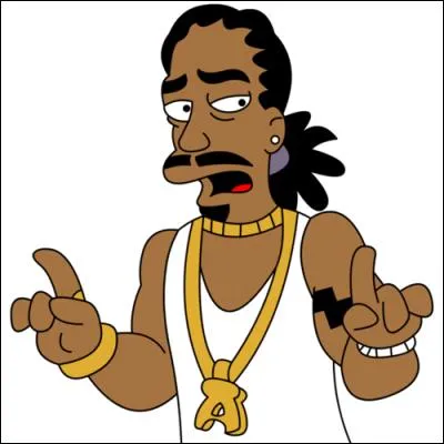 Bart est allé a un de ses concerts. Quel est ce rappeur ?