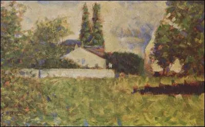 Qui a peint "Une maison entre les arbres" ?