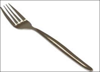 Vous trouvez une fourchette :