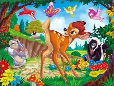 Comment s'appelle le lapin dans "Bambi" ?