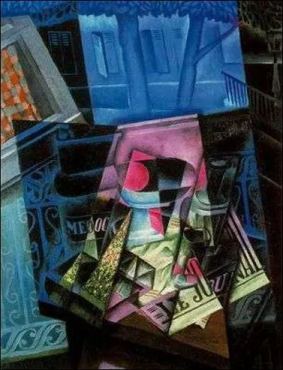 Qui a peint "Fenêtre ouverte sur la place
Ravignan" ?