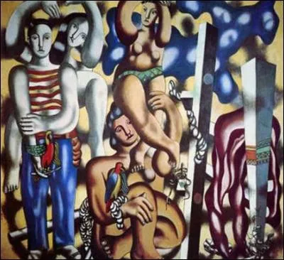 Qui a peint "Composition aux 2 perroquets" ?